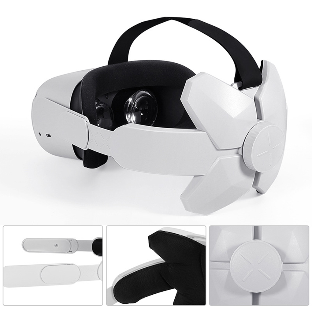 Virtual Head Strap For Oculus Quest 2 Pad VR Elite Strap Supporting force and improve comfort-oculus quest2 Accessories