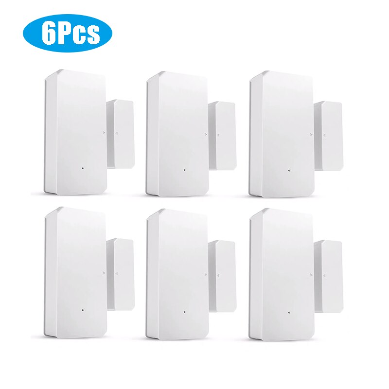 Itead SONOFF DW2 RF 433Mhz Door Window Sensors Samrt Home Alert Notification Security Sensor Works With RF Bridge eWelink IFTTT: 6Pcs
