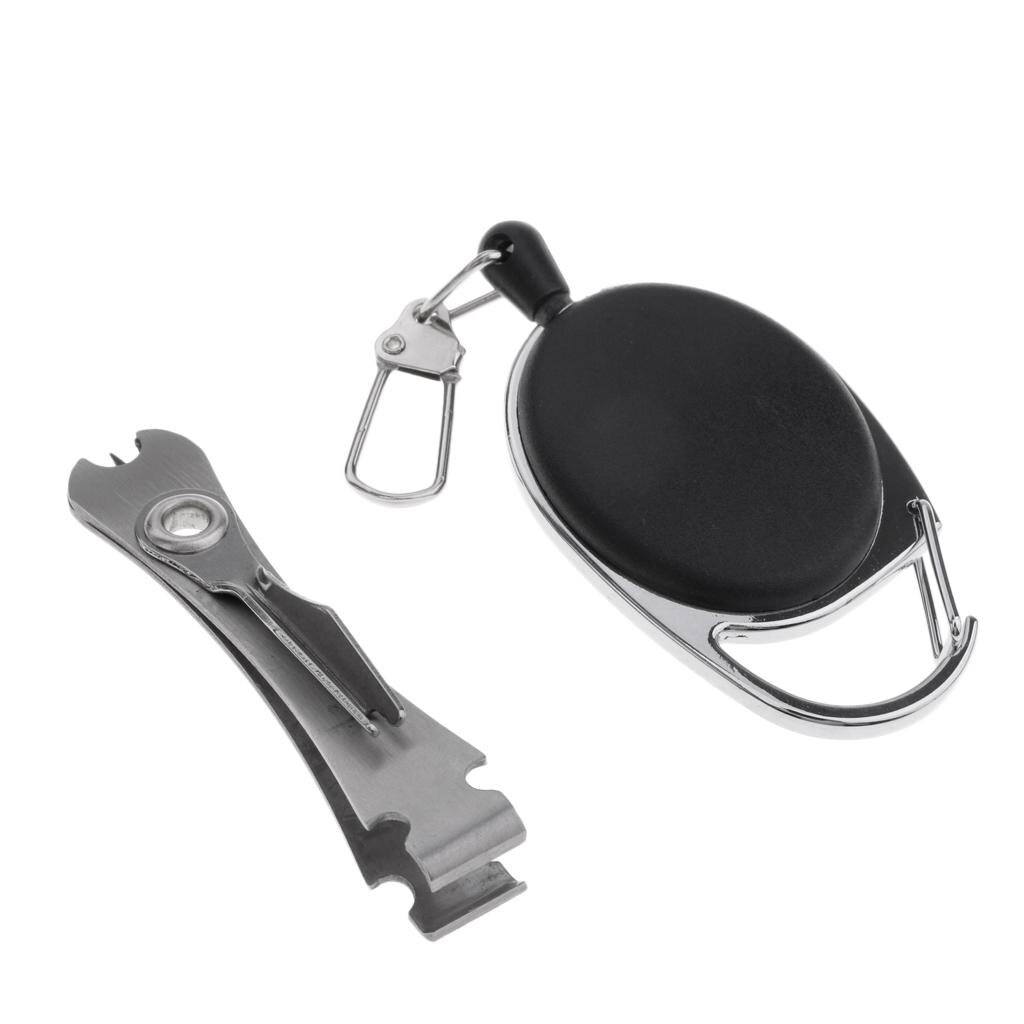 Quick Knot Tying Tool 3 In 1 Fishing Line Nipper Combo Fishing Zinger Retractor