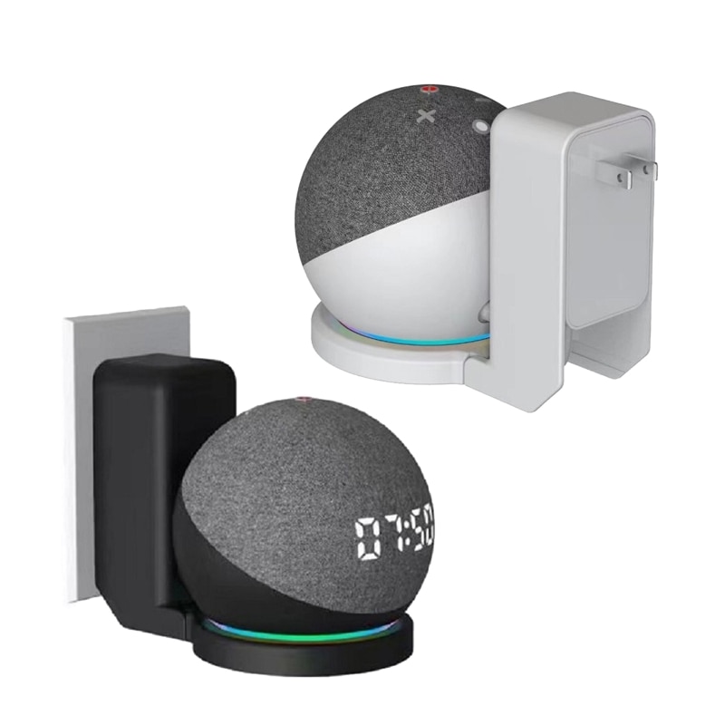 Support mural de sortie pour haut-parleurs Alexa Echo Dot 4e génération, pour maison intelligente