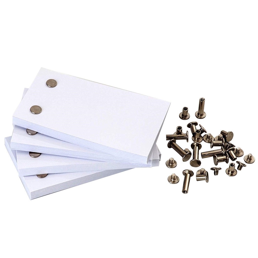 Papel de libro con tapa en blanco con agujeros, 240 hojas, papel de animación para dibujo de bocetos, suministros de artista