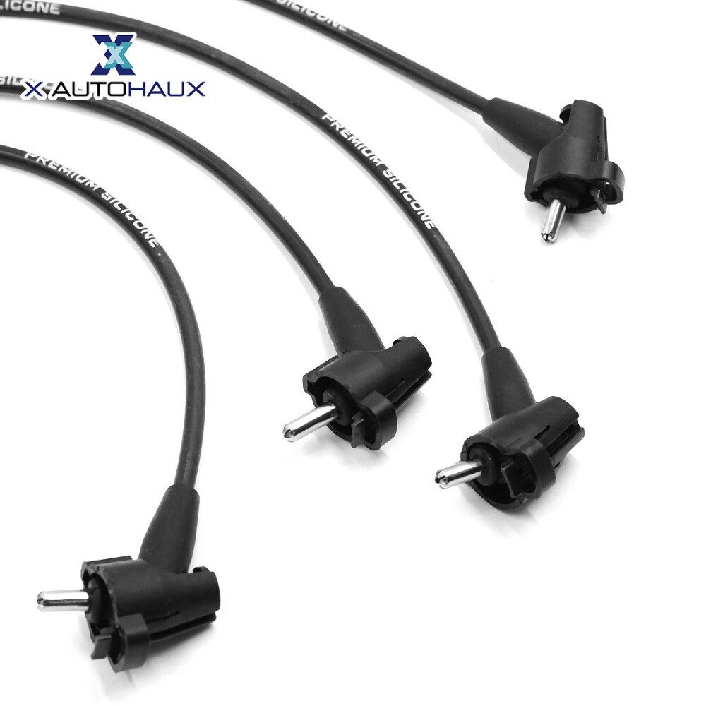 Bujía de coche cables de 4 cable de encendido para Toyota Celica Corolla Paseo 1993-1997 OE #8128 TE41