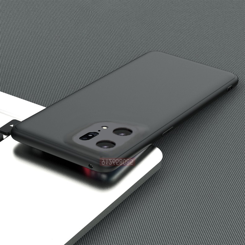 Voor Oppo Vinden X5 Pro Case Soft Slim Tpu Matte Cover 6.7 Inch CPH2305 Funda: Black