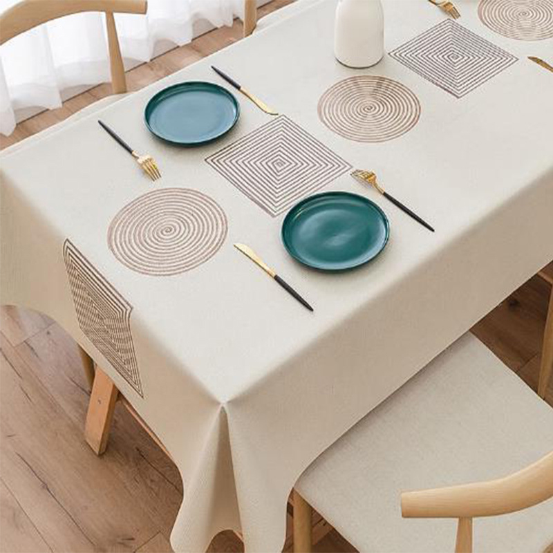 Nordic Home Rechthoekige Tafelkleden Voor Tafel Pvc Tafelkleed Feestdecoratie Bohemian Waterdicht Anti-Vlek Tafelkleed