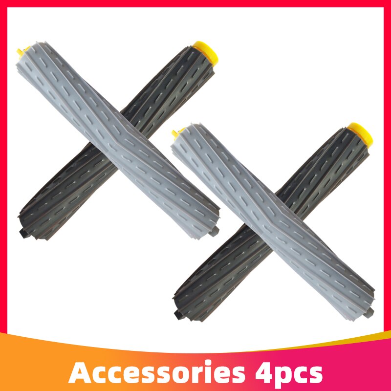 Para iRobot Roomba 800 de 900 de la serie 860 de 865, 866, 870, 871, 880, 885, 886, 890, 960, 966, 980 cepillo principal Kit de accesorios: 2 Main Brush