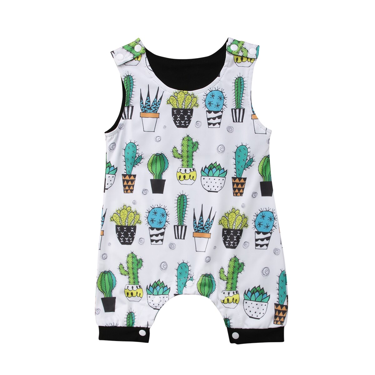 Baby Baby Jongens Meisjes cactus Romper Pasgeboren Kids mouwloze Jumpsuit Zomer Kleding Outfits