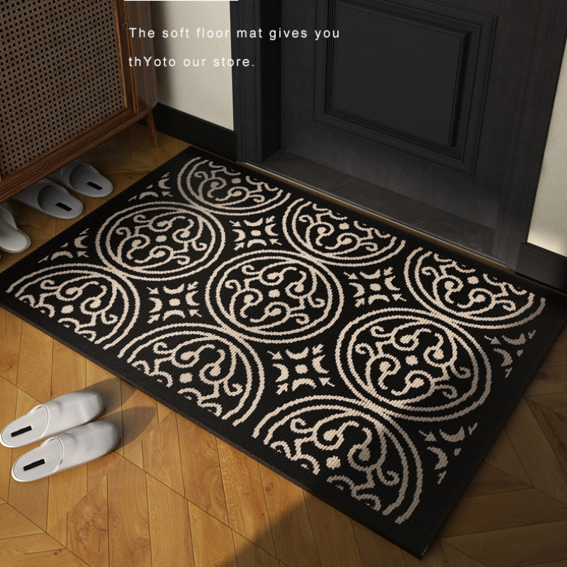 Luxe Woonkamer Tapijt Bad Anti Slip En Waterabsorptie Vloermat Slijtvaste Ingang Balkon Deur Mat Slaapkamer Tapijt