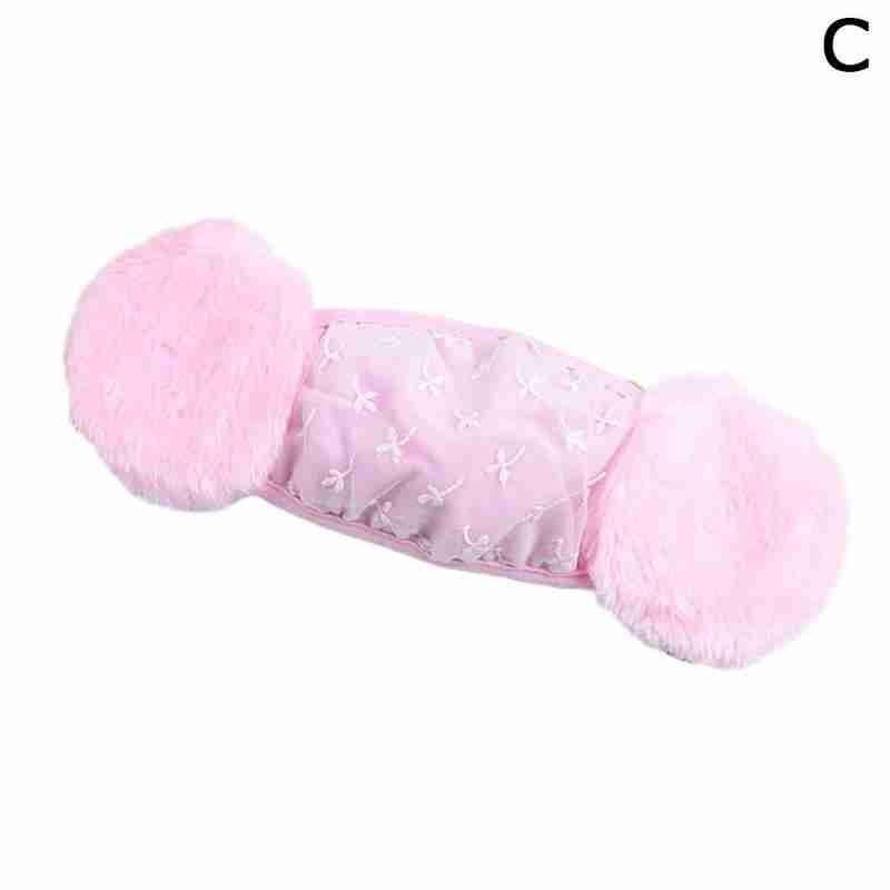 2 in 1 Ohr Wärmer Frauen Warme Kopfhörer Vlies Winter Frauen Ohrenschützer Maske draussen Reiten Zubehör unisex Ohr Wärmer Frauen: C