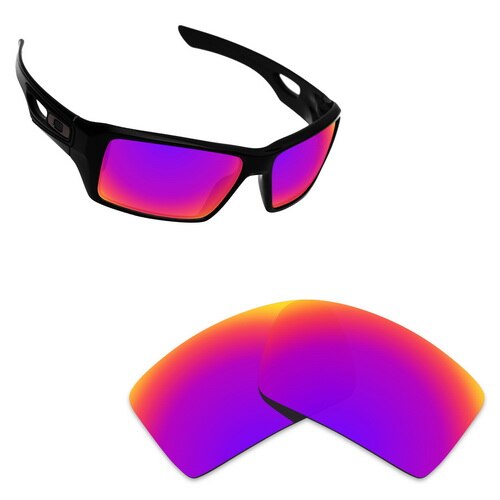 ToughAsNails Polarized Replacement Lenses for Oakley Eyepatch 2 Frame - Varieties: Midnight Sun