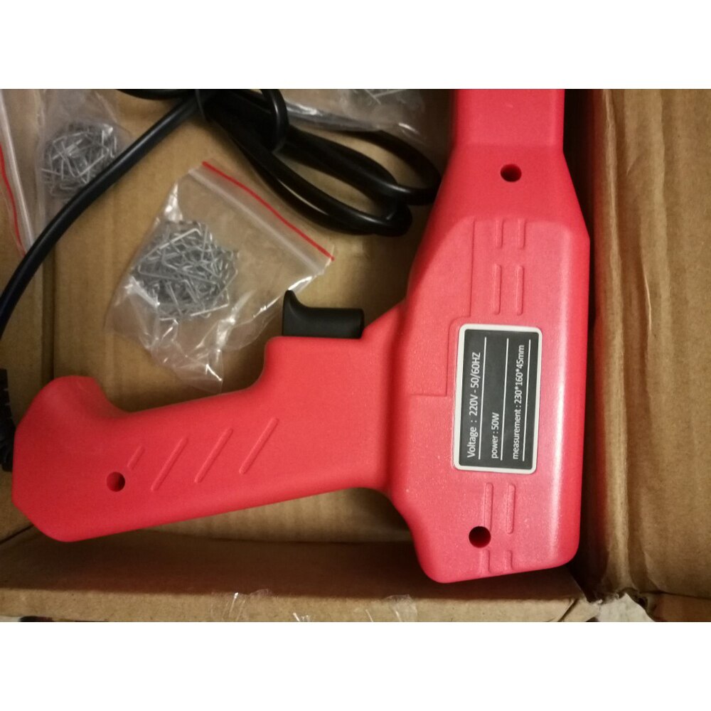 Draagbare Plastic Lassen Machin Plastic Repareren Elektrische Nietmachine Machine Repareren Auto Bumper Nietmachine Lassen Garage Gereedschap