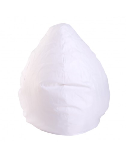 Mobili Rebecca Bean Bag Stoel Wit Comfort Sack Levensstijl 80X65X65