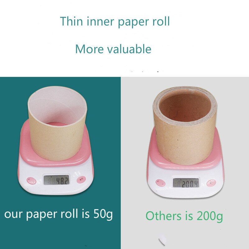 Large Roll 4 Layers Toilet Paper Hotel Kitchen Paper Native Wood Soft Strong Absorption Thick Safe Healthy