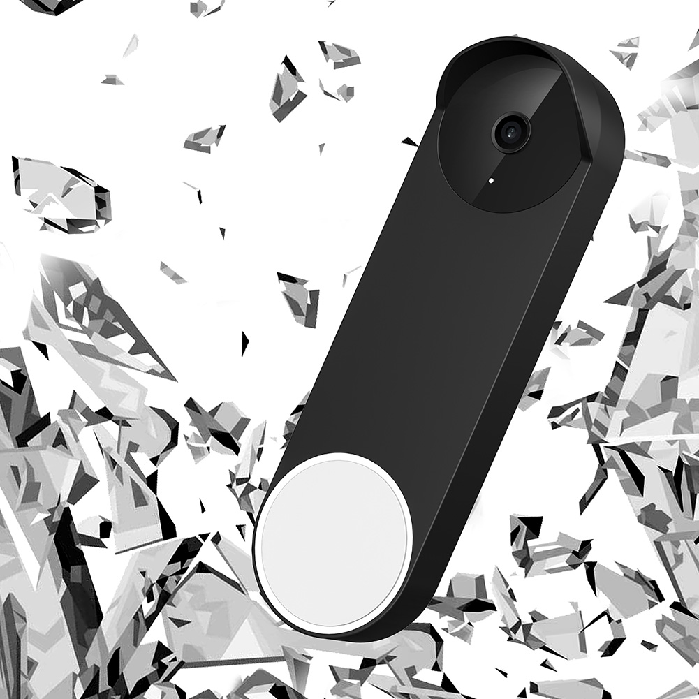 Silicone Case for Google Nest Hello Video Doorbell Battery Model) Weather and UV Resistant Perfect Color Match C