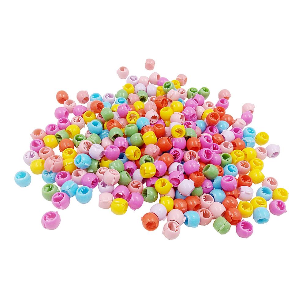 20 pz mini Artiglio Dei Capelli Pinze per Le Donne Ragazze Carino Colori Della Caramella di Plastica Forcelle Trecce di Capelli Creatore Perline Copricapi Dei Capelli accessori