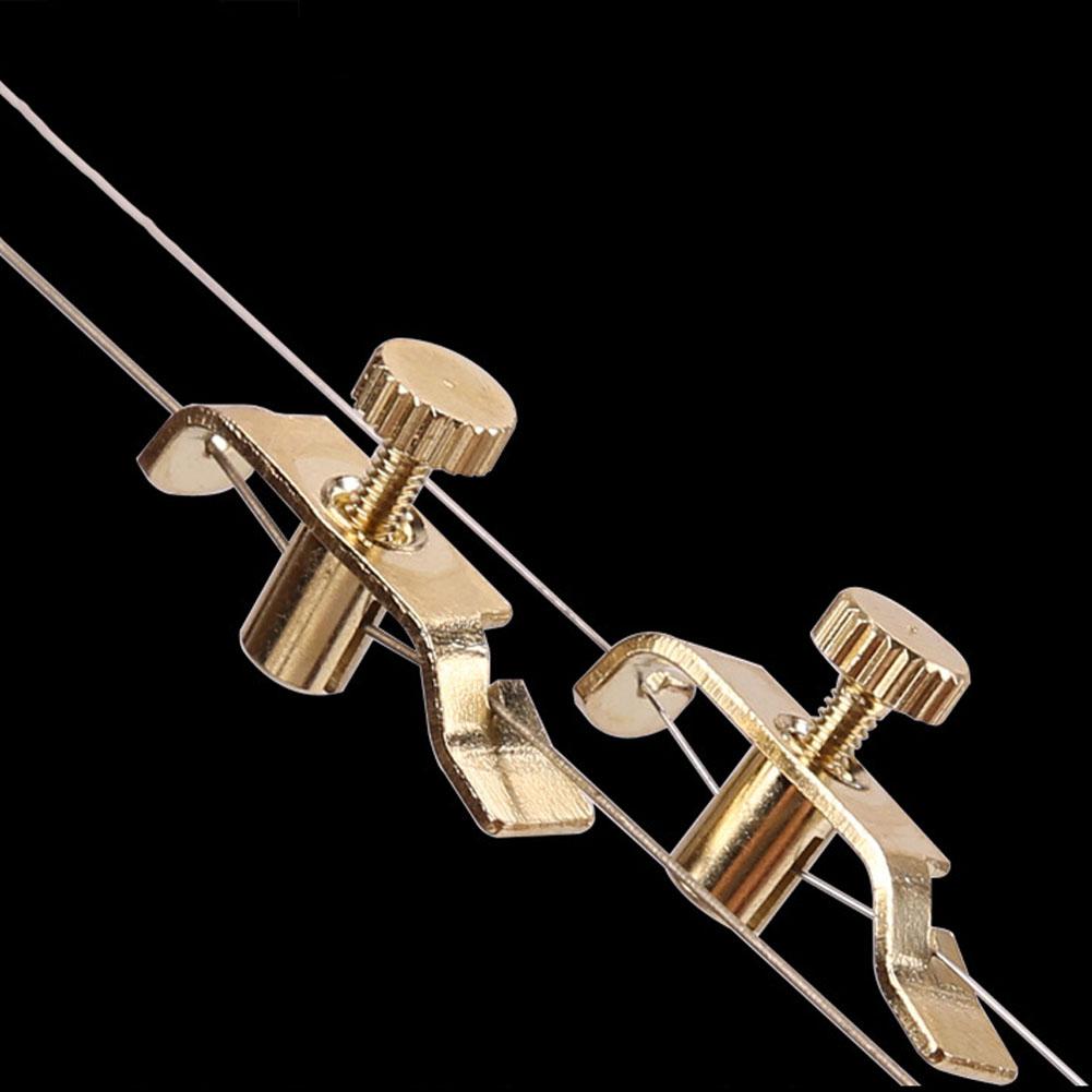 Erhu-Spinner de Metal chapado en oro, accesorios para instrumentos musicales, 1 unidad