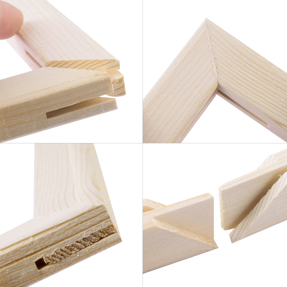 Houten Frame Professionele Brancard Strips Bars Diy Canvas Frame Voor Schilderen Fabriek Prijs Olie Foto Innerlijke Frame Wall Art