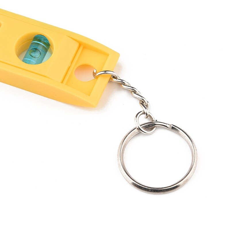 Mini 3 Bubble Level with Keychain Torpedo Magnetic Gradienter Level Measuring Tool，Plumb/Level/45-Degree Measuring Level