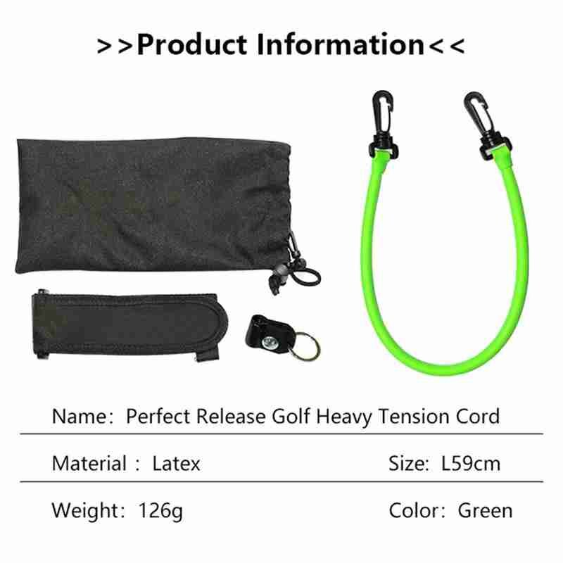 Golf Swing Release Trainer Sterkte Elastische Training Touw Auxiliary Tool