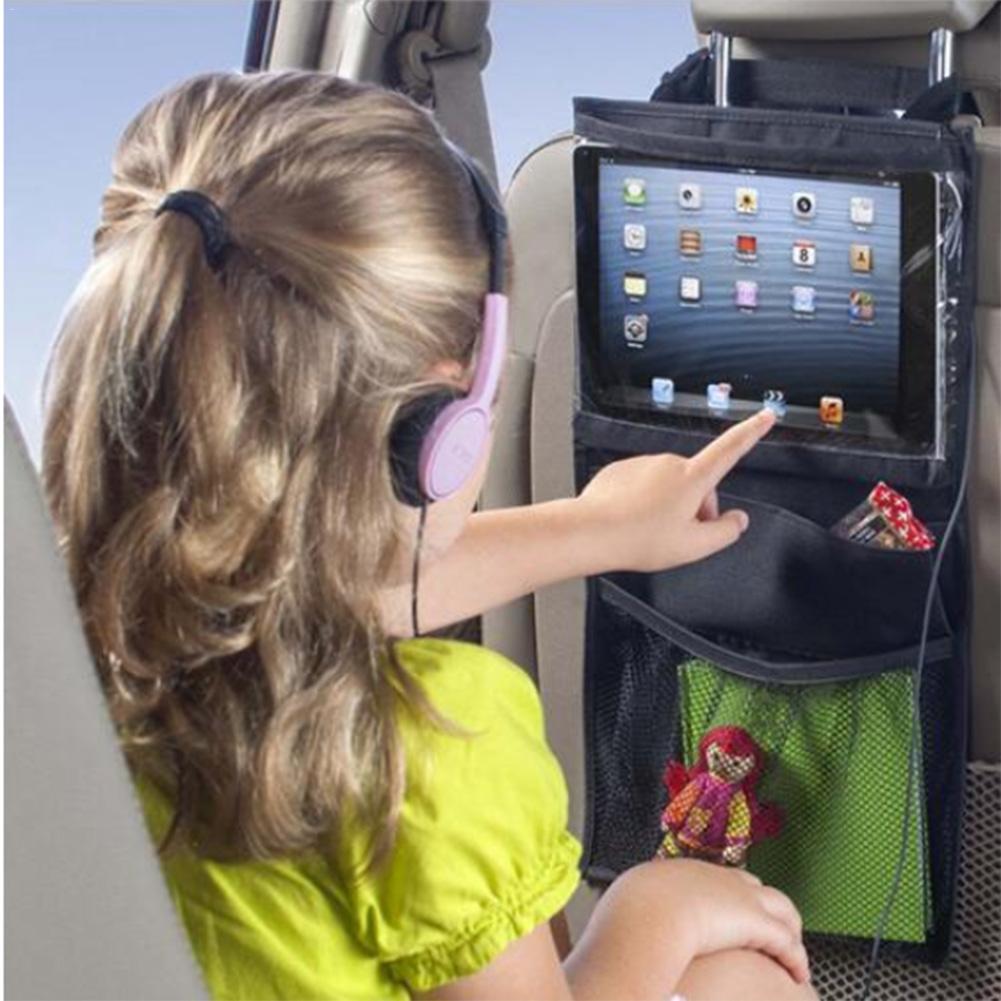 Auto Seat Organizer Holder Multi-Pocket Reizen Opslag Opknoping Tablet PCs Mummie Zakken Baby-autozitje Voor Ipad opknoping Tas