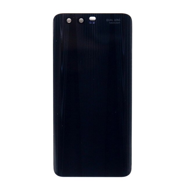 Boîtier étui pour huawei Honor 9 couvercle de batterie en verre arrière panneau de porte arrière pour Honor9 Lite Honor 9 remplacement de couvercle en verre arrière: Honor 9 Black