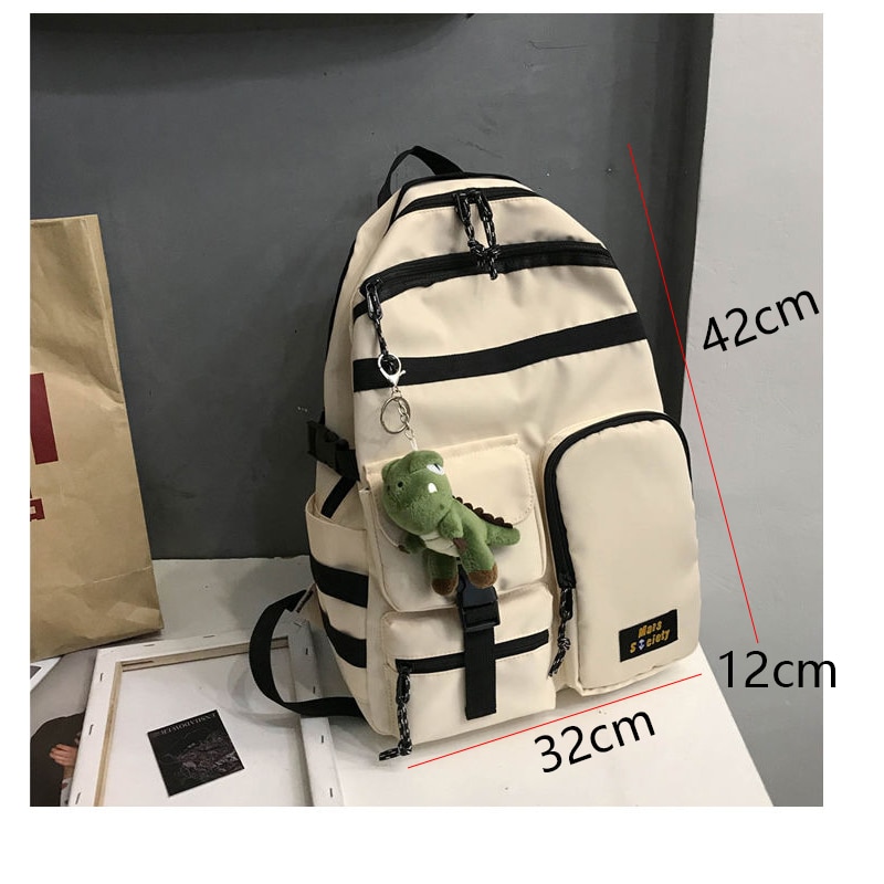 College High School Bags for Boys Girls Teenage Student Men Backpack School Women Campus Teen Bookbags Large Capacity