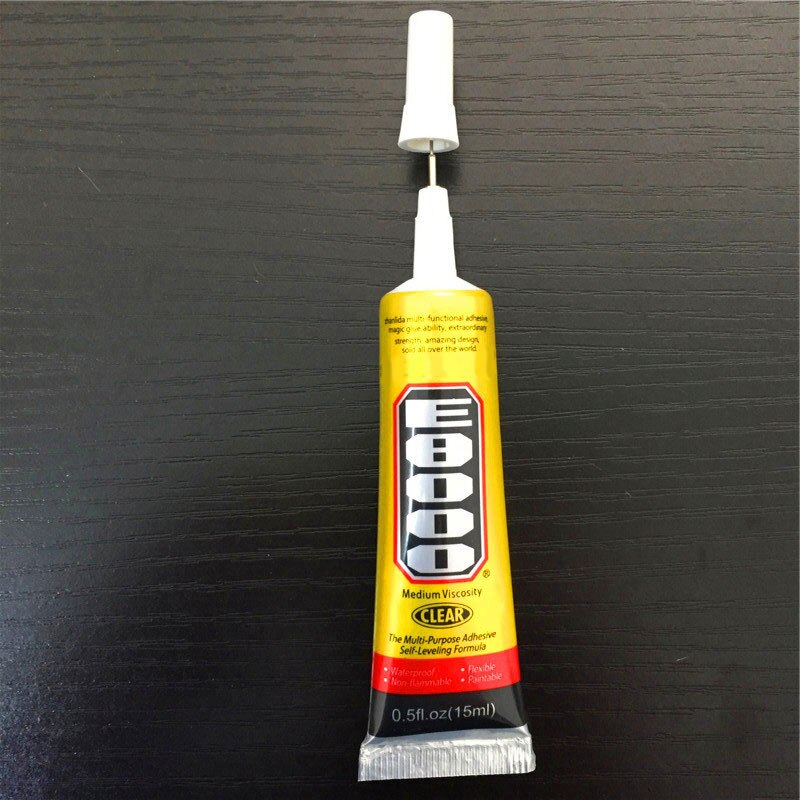 E8000 Multi Purpose Midium Viscosity Adhesive Glue to Wood Metal Glass Fiberglass Ceramics Masonry EM88: 0.5 fl oz