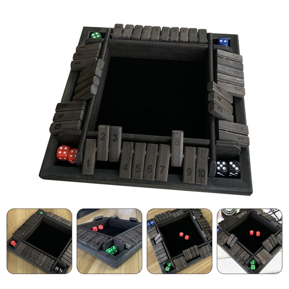 1 Set Van Vier-Persoon Board Game Vierzijdig Flop Games Digitale Board Game: Default Title
