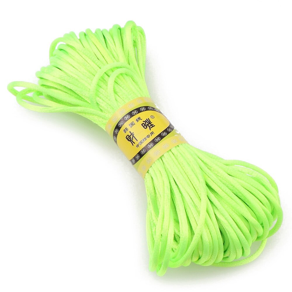 20 M/lot tressé macramé soie macramé corde fil fil fil 2mm bricolage noeud chinois Satin Nylon Bracelets faire des résultats perles: 11