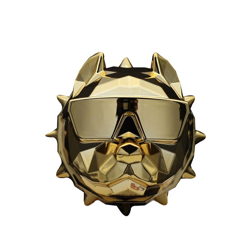 Bulldog voiture désodorisant Clip Parfum diffuseur de Parfum Auto évents Parfum Parfum Bulldog diffuseur voiture décor: Gold