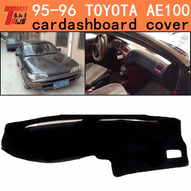 For Toyota AE100 1995-1996 For Left-hand Drive 1PC Car Dashboard Mats Cover Sun Shade Dashboard Cover Capter Car Styling