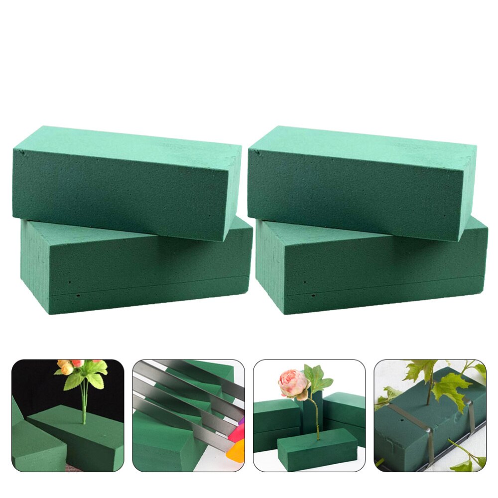 4Pcs Praktische Nuttig Piepschuim Blokken Bloemstuk Benodigdheden Voor Home Shop