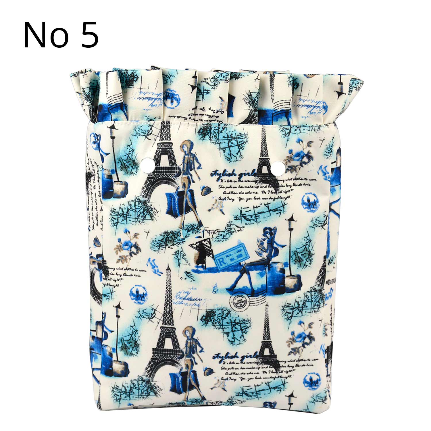 pli plissé doublure pour O CHIC sac OCHIC Composite tissu sergé intérieur imperméable poche pour femme Obag: No 5