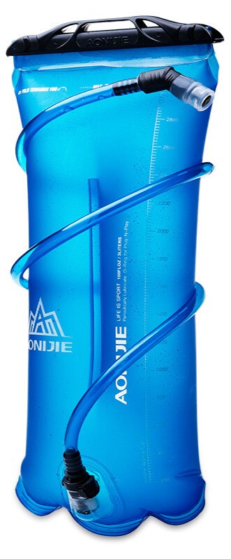 AONIJIE miękka kolba butelka wody pęcherza składane składane torby na wodę TPU darmowe bieganie plecak z systemem hydracyjnym saszetki na pas SD09/10 500ml: 3L Hydration Bag