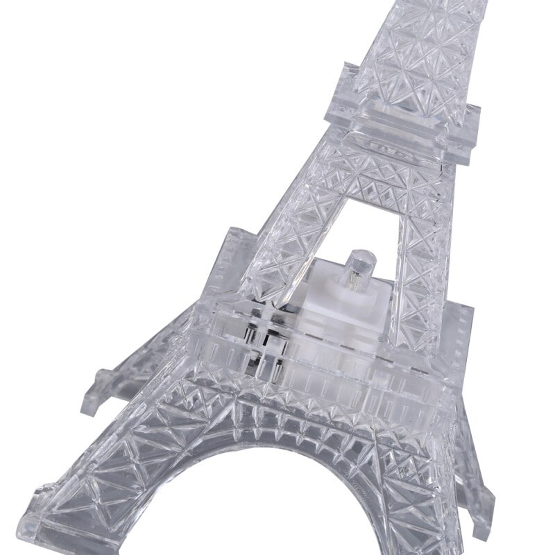 Valentine's Day Romantic 3D Romantic France Eiffel Tower/Paris Tower LED Night Light Bedroom Table Lamp Kids Family
