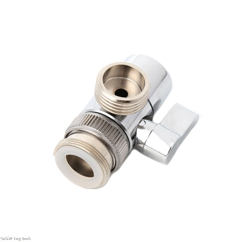 Bathroom Kitchen Brass Sink Valve Diverter Faucet Splitter to Hose Adapter M22 X M24 4XFD