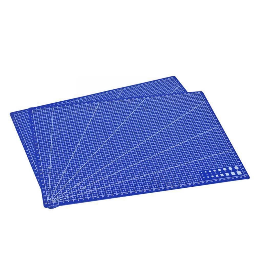A3 Pvc Sewing Cutting Mats Rectangle Grid Lines Cutting Tools Mat Board Mat Craft Cutting Diy Double-sided Plate V8u2