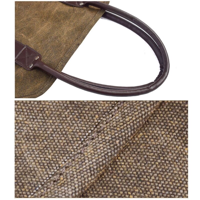 Log Carrier Canvas Brandhout Bag Brandhout Houder Haard Houtkachel Accessoires Opbergtas Voor Vuurkorf
