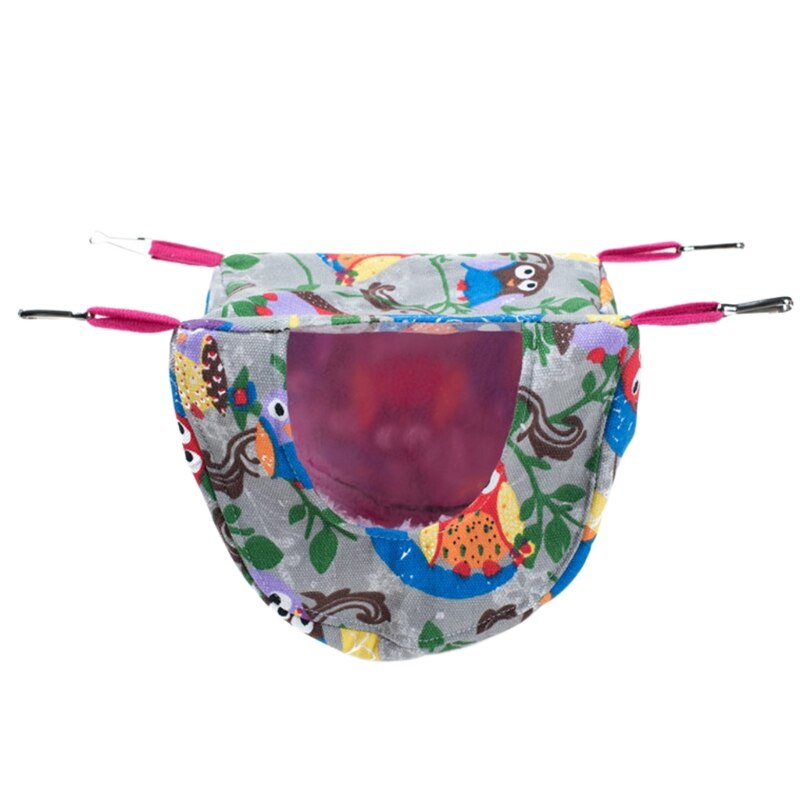 Vogel Hangmat Hamster Parrot Opknoping Huis Bed Speelgoed Vogels Nest Papegaai Cave Tent: 7HH1403729-4