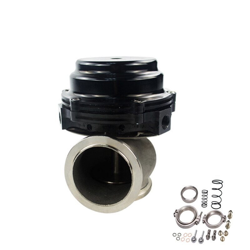 Acqua di Raffreddamento 44 millimetri Wastegate Esterna Turbo Con Flangia/Ferramenteria E Attrezzi MV-R V44 raffreddato ad Acqua Nero/Rosso: Black