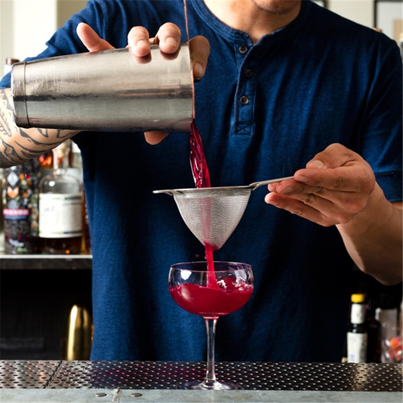 Bar Cocktail Zeef Zeef Ideaal voor het verwijderen van bits van sap Julep Zeef Bar Zeef Barbenodigdheden