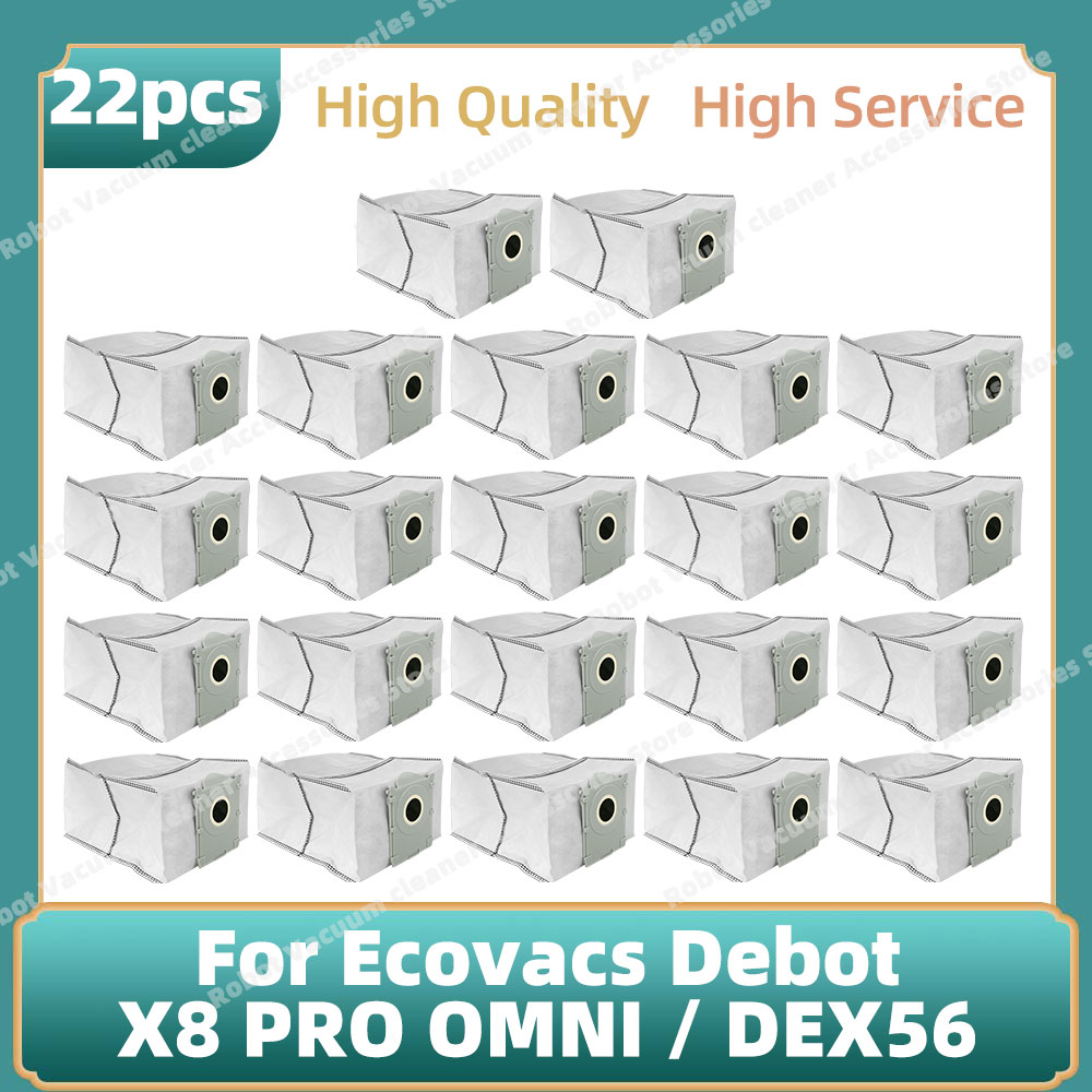 Compatibel Voor Ecovacs Deebot X8 PRO OMNI/DEX56 Accessoires Belangrijkste Zijborstel Mop Doek Stofzak Vervangende Onderdelen: MULTI