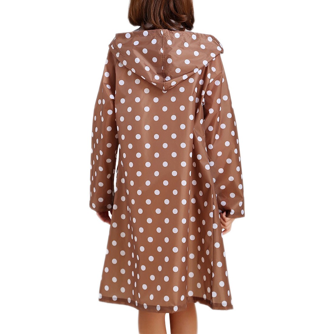 Outdoor Waterproof Girl Lady Hooded Raincoat Women Travel Riding Cloth Rain Coat For Women Poncho Long Rainwear Rain