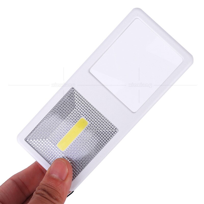 Lupa Rectangular de mano con retroiluminación, Lupa portátil de 7 LED con luz LED, Lupa de lectura para ancianos