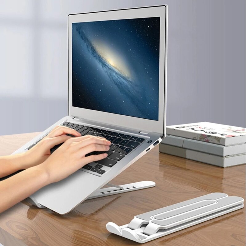 Portable Laptop Stand Foldable Support Base Notebook Stand For Macbook Pro Computer Laptop Holder Cooling Bracket