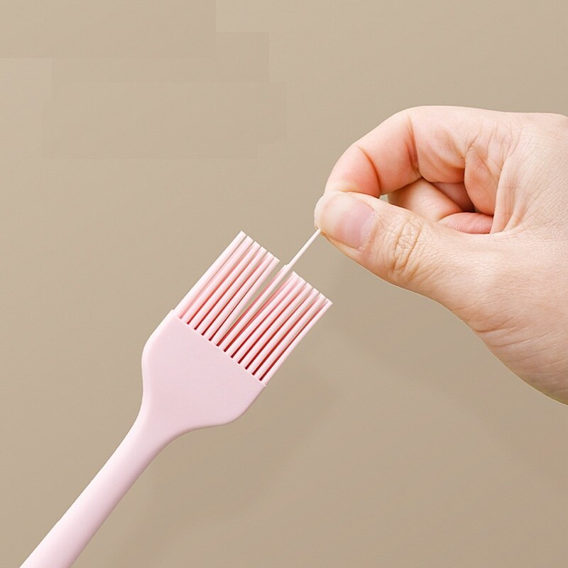1PC Silicone Barbeque Brush Cooking BBQ Heat Resistant Oil Brushes Supplies Kitchen Bar Cake Baking Tools Utensil Supplies