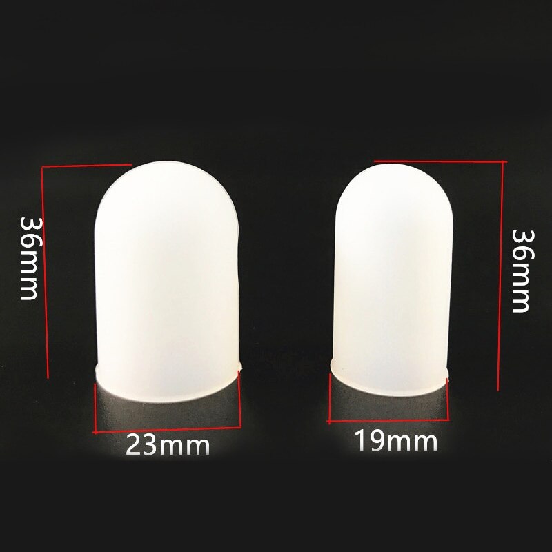 5pcs Silicone Fingers Cover Cap Fingertip Protector Insulation Finger Guard Anti-skid Set Finger Protect Barbecue Kitchen Tools