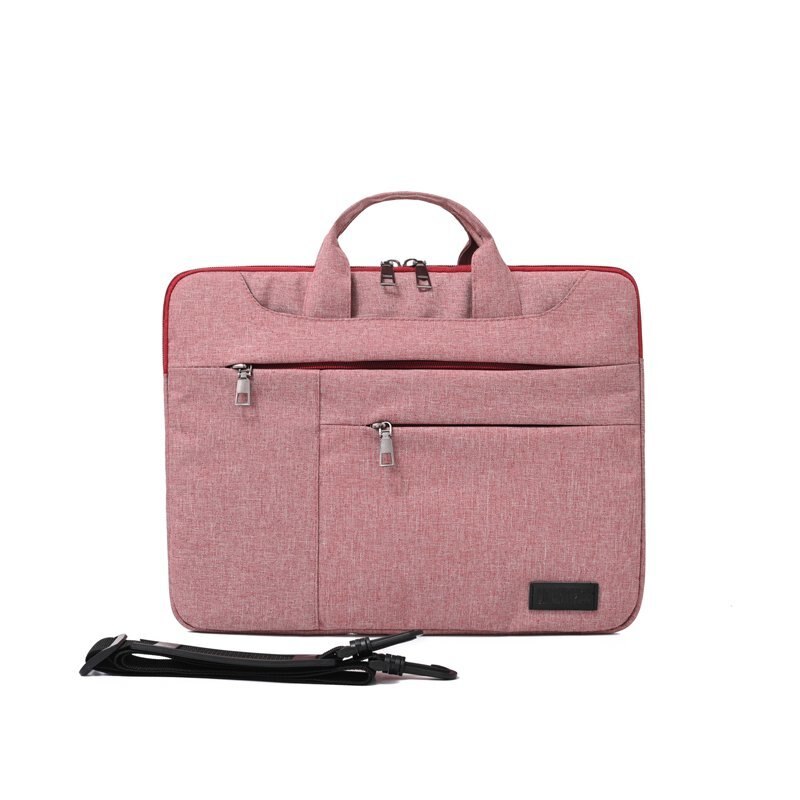 Kleine Computer Tas Voor Man Bedrijfsaktentas Aktetas Mannen Sac De Voyage Laptop Tas Schoudertas Heren Bolso Bandolera Hombre: small size pink