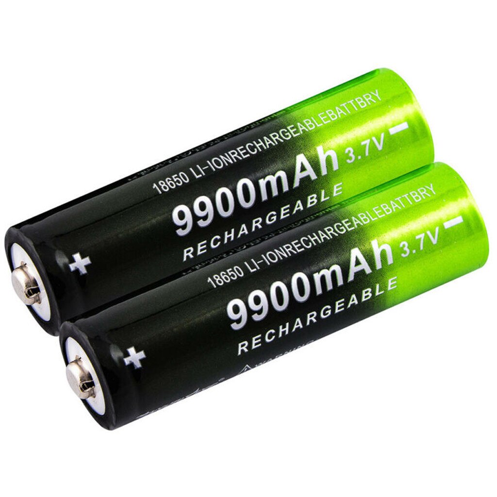3,7 v 18650 9900mah Akku Hohe Kapazität Li-Ion Akku Für Taschenlampe Scheinwerfer Batterie 2-8 stücke
