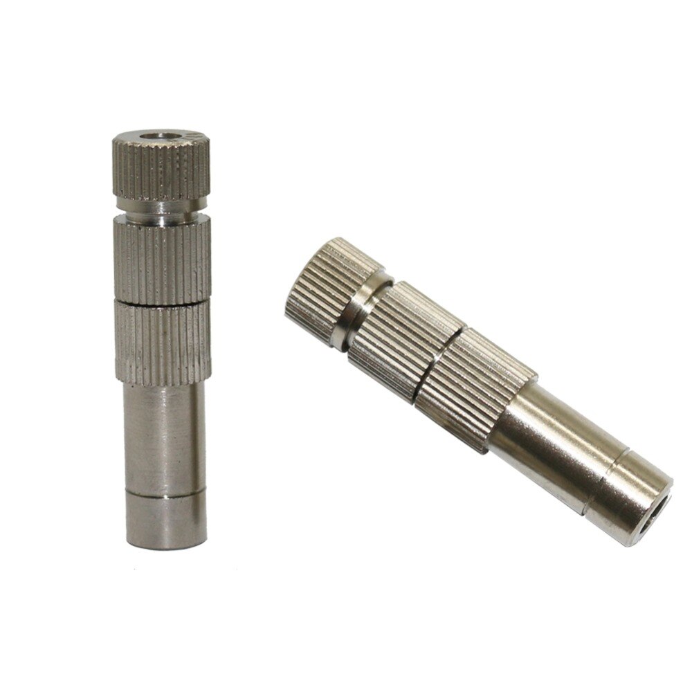 5~20bar Fog Mist Nozzle with Filter Greenhouse Automatic Water Atomized Sprayer Slip lock Quick-Connect Nozzles 1 Pcs