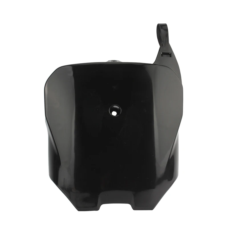 Placa de identificação frontal de plástico, capa de para-lama, carenagem para honda crf70 90 110 150 dirt pit bike motocross placa de identificação frontal